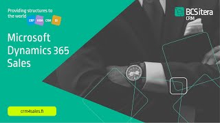 Microsoft Dynamics 365 Sales Demo [upl. by Hallvard]