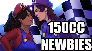 OUR FIRST TIME ON 150CC  Mario Kart 8 Deluxe [upl. by Warenne352]