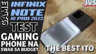 Infinix Note 10 Pro 2022 Game Test Using 4G Data  Solid Pang Gaming Ito Filipino [upl. by Dagny]