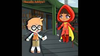 Tobey and Wordgirl moment tobecky wordgirl gachalife2 gacha edit [upl. by Atenaz872]