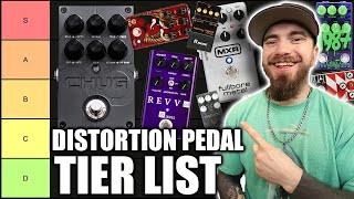 DISTORTION PEDAL TIER LIST [upl. by Cleary964]