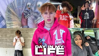 Day In The Life Of WHITEBOYEM Part 2 17 YEAR OLD YOUTUBER [upl. by Donica]