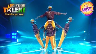 Indias Got Talent  Hat Dancers की InSync Performance ने जीता Judges का दिल  Season 9Throwback [upl. by Carmela672]