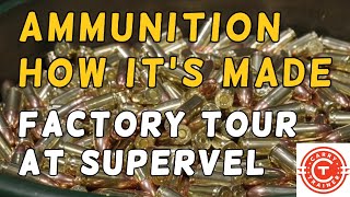 How is ammunition made Lets do a Factory tour of Super Vel Ammunition [upl. by Samara]