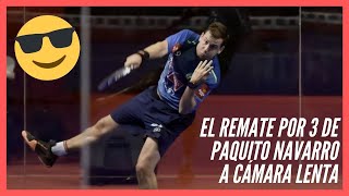 REMATE por 3 de Paquito Navarro a cámara lenta [upl. by Suirtemid466]