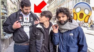 I NAPOLETANI cosa ne PENSANO degli JUVENTINI E trovarne uno alle spalle [upl. by Ahsekan5]