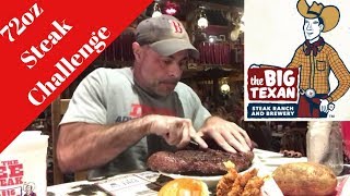 The Big Texan  72oz Steak Challenge  Famous Challenge in America [upl. by Eyr]