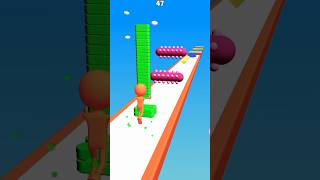 Stack stairs games funny video hard level shortsvideo ytshorts funnyvideo shortsfeed trending [upl. by Aissac]