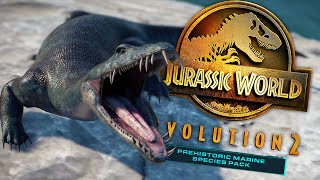 NOTHOSARUS  BIAWAK PURBA  Jurassic World Evolution 2  Prehistoric Marine DLC Bahasa Indonesia [upl. by Niddala315]