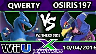 SX 170  Osiris197 Falco Vs Qwerty Charizard SSB4 Tournament  Smash Wii U  Smash 4 [upl. by Anit643]