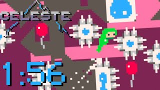 Celeste Classic Speedrun in 156 [upl. by Nahsyar]