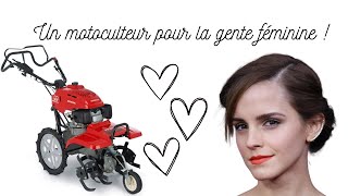 Un motoculteur conçu pour les femmes et les microfermes [upl. by Auhsot]