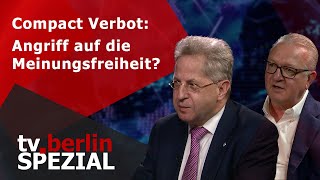 tvberlin Spezial  Compact Verbot Angriff auf die Meinungsfreiheit [upl. by Steere]