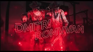 COMMON DEATHSLINGER CHASE  ROMVVAN X DMITRI  DBD MONTAGE [upl. by Harwill]