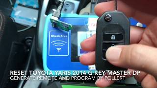 Make remote  Reset Chip G Toyota Yaris 2014 by Pollert [upl. by Filahk]