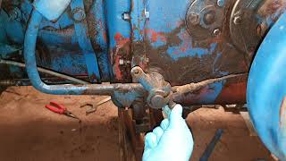 Fordson Major BrakeClutch Cross Shaft Removal [upl. by Lorenza]