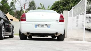 Chrysler 300c 57 HEMI Corsa Xtreme Exhaust [upl. by Dnamra]