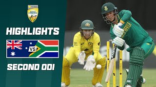 Australia v South Africa 202324  Second ODI [upl. by Stacie]