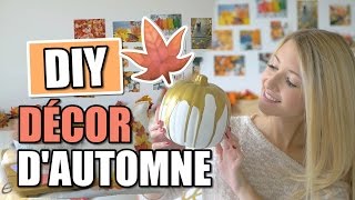 DIY  DÉCORATIONS DAUTOMNE 2016 [upl. by Ligriv]