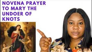 Miraculous Novena prayer to Mary The Undoer of Knots  Day 1 [upl. by Eba]