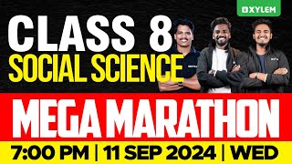 Class 8 Social Science  Onam Exam  Mega Marathon  Xylem Class 8 [upl. by Crespo810]