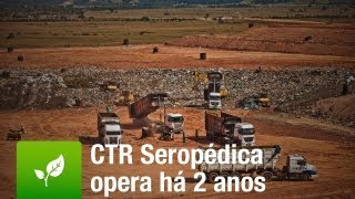 Centro de Tratamento de Resíduos de Seropédica opera há dois anos  Cidade Olímpica [upl. by Ibby]