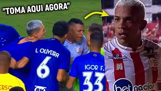 Mateus Vital SE VINGOU do jogador do Náutico que xingou ele no jogo de ida [upl. by Htebyram893]