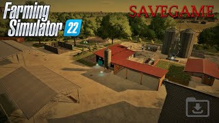 Farming Simulator 22│Elmcreek Savegame│Download 🔥 [upl. by Mccormick451]