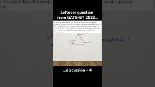 Leftover question from GATEBT 2023  4 quantumyield gatebt bioprocess gatebt2023 [upl. by Esilanna]