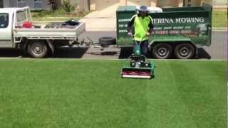 Cylinder lawn mowing Wagga [upl. by Ultima]