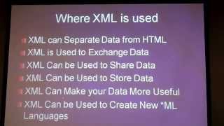 XML Tutorial for beginners video Learn XML basics programming tutorial How to create XML file [upl. by Dorcy]