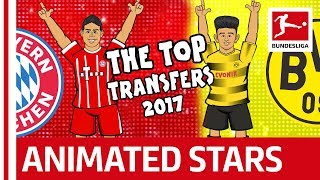 Top Bundesliga Transfers 2017  The Song  Powered by 442oons [upl. by Orsino]