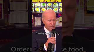 Joe Biden Ordering Chinese Food [upl. by Arerrac]