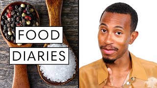 Everything Kalen Allen Eats in a Day  Food Diaries Bite Size  Harpers BAZAAR [upl. by Sirak]