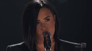 Demi Lovato  Stone Cold Live From 2016 iHeartRadio Music Awards with Brad Paisley [upl. by Irving]