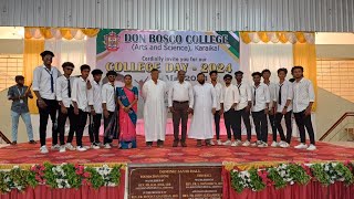 Don Bosco College Karaikal Annual Day Celebration May2024 Boys Dance [upl. by Adnat]