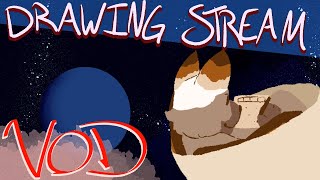 Halo Reach Planet  Drawing Stream [upl. by Carlynn]