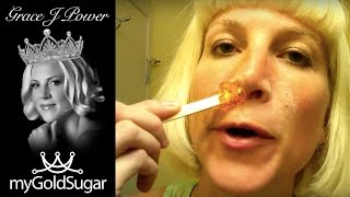 Nostril Hair Removal Using Sugaring  Vadazzlecom [upl. by Aloise]