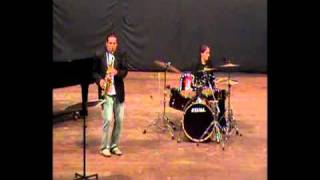 Duo de Saxofon Alto y Bateria  Jonathan Garcia Arias [upl. by Cantone656]