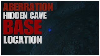 ARK HIDDEN CAVE BASE LOCATION aberration [upl. by Phox]