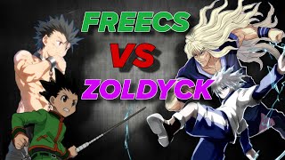 LABAN NG FREECS AT ZOLDYCK FAMILY  HUNTER X HUNTER TAGALOG [upl. by Aiuqenehs]