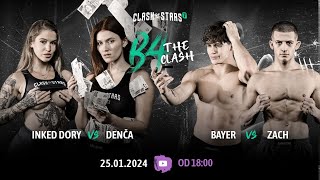 🔴 B4THECLASH Inked Dory ⚔️ Denča 🅰️ Bayer ⚔️ Zach live [upl. by Oetomit]