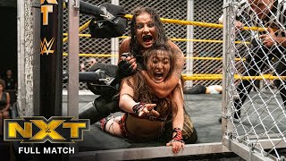 FULL MATCH  Baszler vs Shirai  NXT Womens Title Steel Cage Match WWE NXT June 26 2019 [upl. by Naghem]