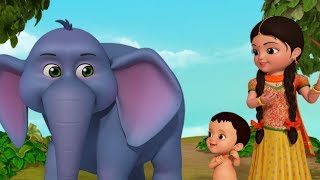 Haathi Aaya  हाथी आया  Hindi Nursery Rhyme [upl. by Lulu]