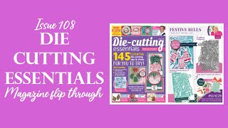 Craft Magazine  Die Cutting Essentials Issue 108 CraftStashcoukTV [upl. by Gewirtz]