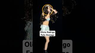 Olivia Rodrigo Falls Into Hole Onstage [upl. by Ived551]