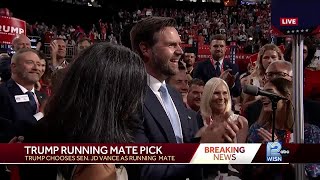 JD Vance introduced at Milwauee RNC [upl. by Colpin]