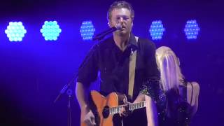 Gwen Stefani amp Blake Shelton Go Ahead And Break My Heart 2016 [upl. by Naibaf]