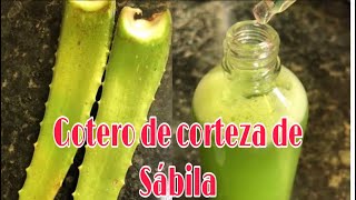 Cómo prepara un gotero de corteza de sábila para cabello sin crecimiento [upl. by Tiffany943]