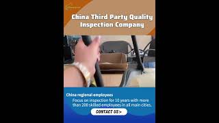 Preshipment professional thirdparty quality inspector inspection service [upl. by Osborne639]